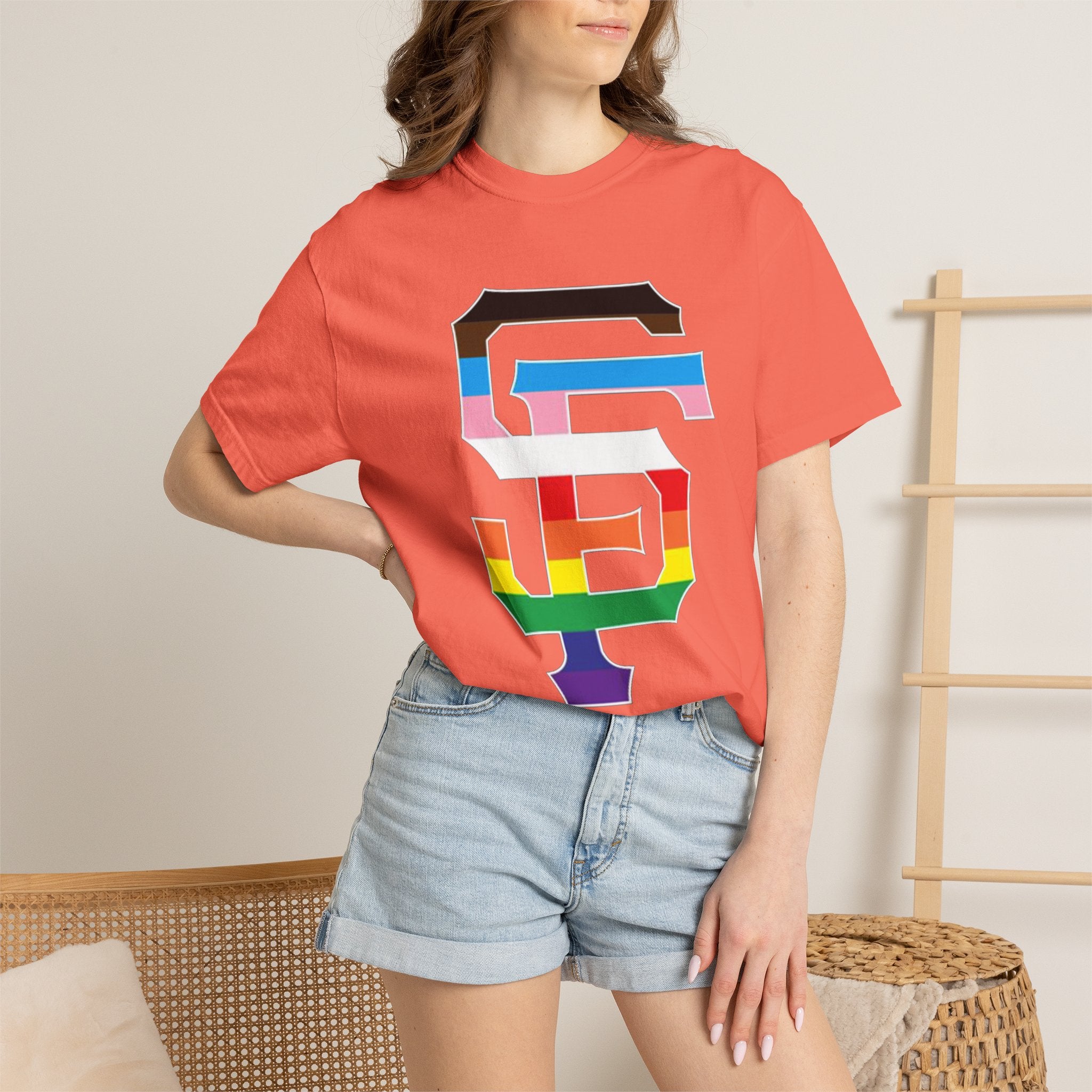 SF Giants LGBTQ+ Pride T-Shirt | All Profits go to Charity