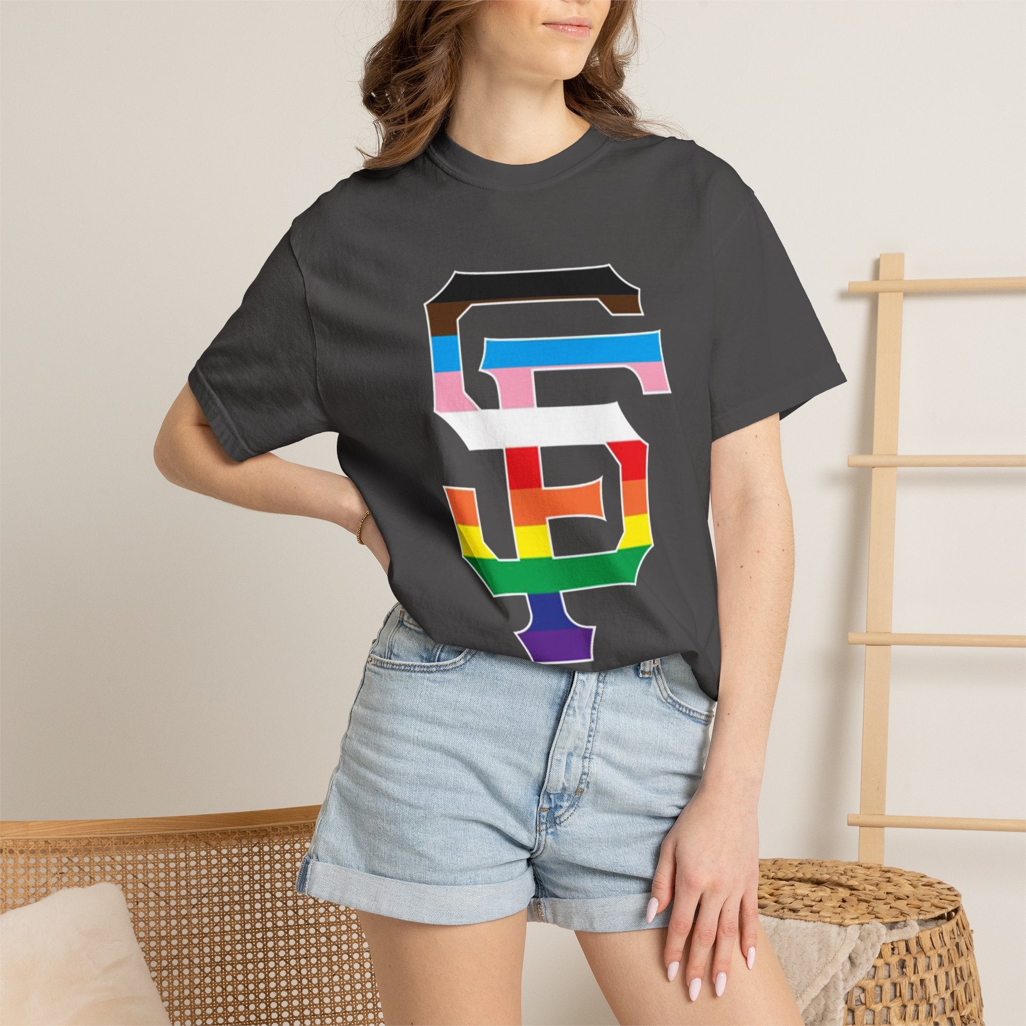 SF Giants LGBTQ+ Pride T-Shirt | All Profits go to Charity