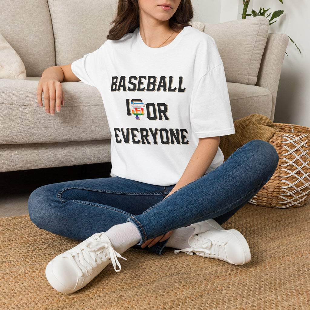Baseball Is For Everyone - Orange Alternate — All Profits go to Charity