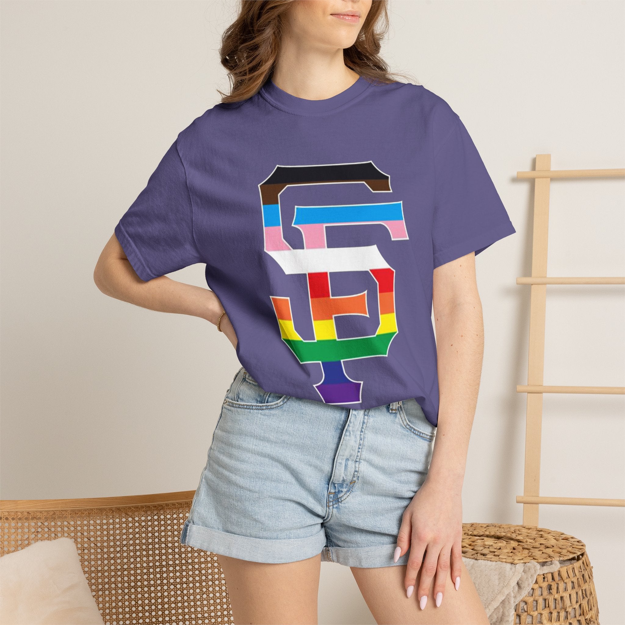 SF Giants LGBTQ+ Pride T-Shirt | All Profits go to Charity